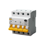 Автомат диференційного захисту SB-R9NE 4P C 25A  30mA Tип A  6kA UEC [RCBO60-4-025-C-030-A]