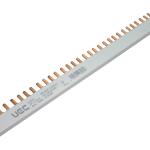 Шина з'єднувальна FORK (вилка) 2P 63А довжина 1м UEC [SB-BCF-2-063-U]