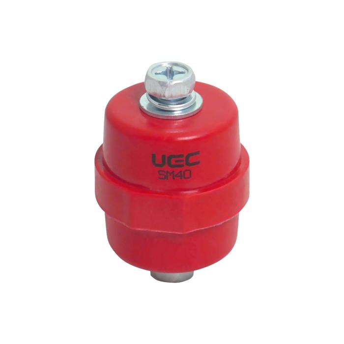 Ізолятор SM40 М8 силовий з болтом UEC [SB-SM-40-08-B-U]