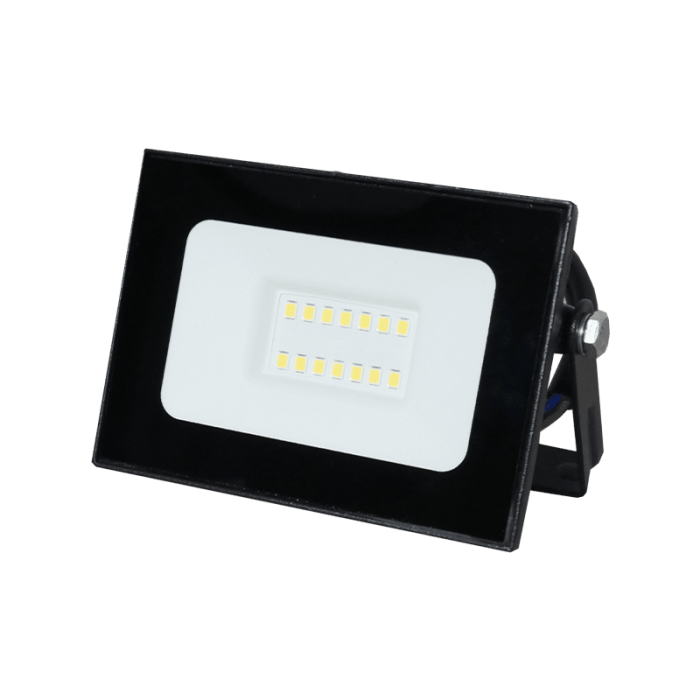 Прожектор LED UEC Delta SLC 20Вт 6500K IP65 чорний [SLC-20-IP65-0-B]