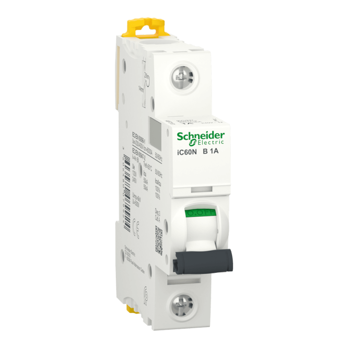 Автоматичний вимикач, 1 А, Acti9 - Schneider Electric [A9F73101]