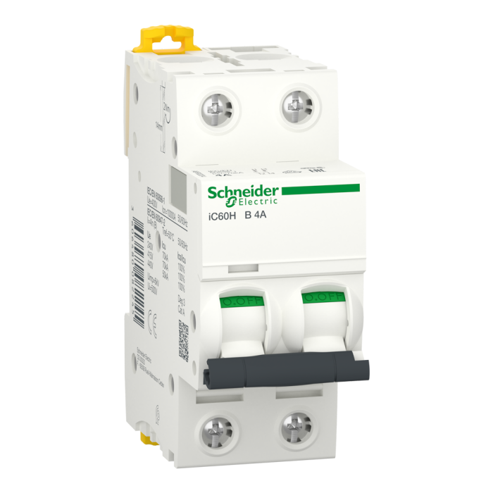 Автоматичний вимикач, 4 А, Acti9 - Schneider Electric [A9F83204]