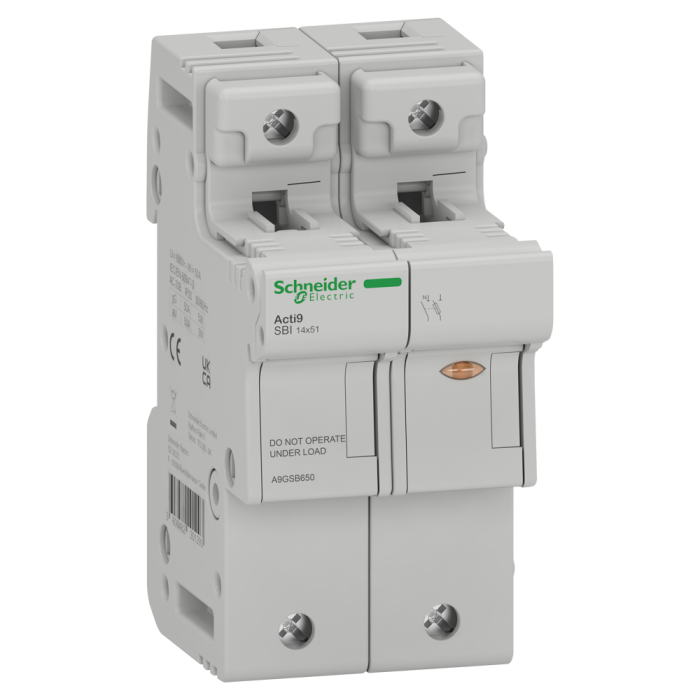 Запобіжник-роз'єднувач, 10-12 А, Acti9 - Schneider Electric [A9GSB650]