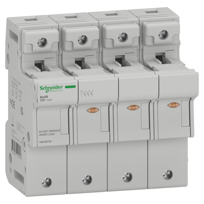 Запобіжник-роз'єднувач, 10-12 А, Acti9 - Schneider Electric [A9GSB750]