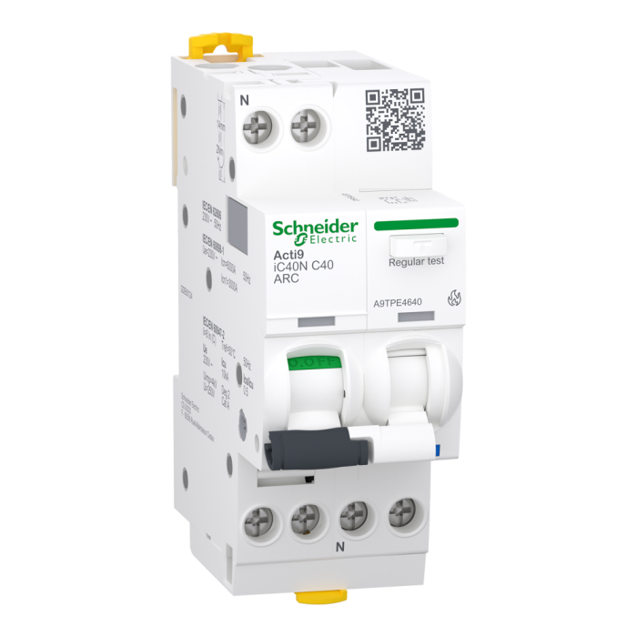 Автоматичний вимикач для виявлення дугових замикань, 40 А, Acti9 - Schneider Electric [A9TPE4640]
