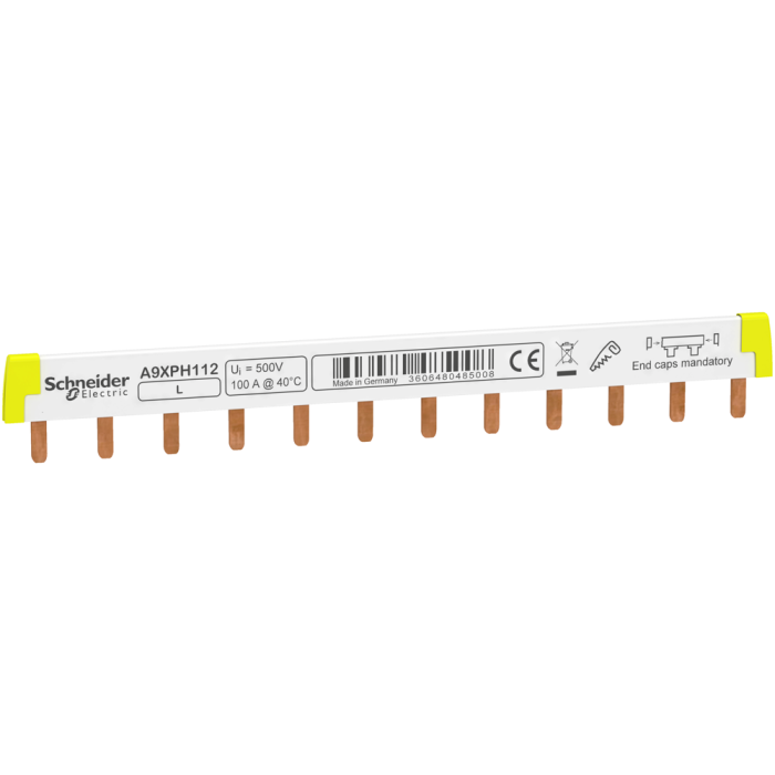 Гребінчаста шинка, 100 А, Acti9 - Schneider Electric [A9XPH112]