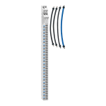 Vertical distribution block, 160 А, Acti9 - Schneider Electric [A9XPK715]