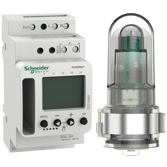 Програмований сутінковий вимикач з функцією реле часу, Acti9 - Schneider Electric [CCT15483]