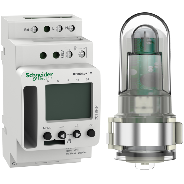 Програмований сутінковий вимикач з функцією реле часу, Acti9 - Schneider Electric [CCT15494]