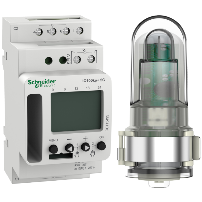 Програмований сутінковий вимикач з функцією реле часу, Acti9 - Schneider Electric [CCT15495]