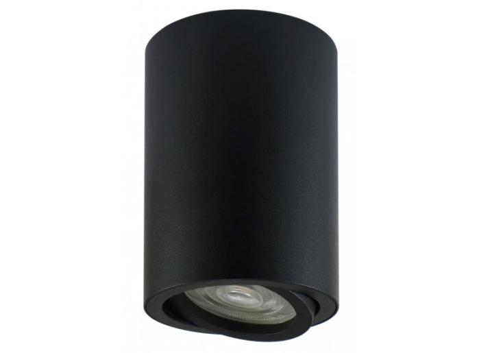 Акцентний світильник GU10, IP20, чорний, Luxel [DLD-04B]