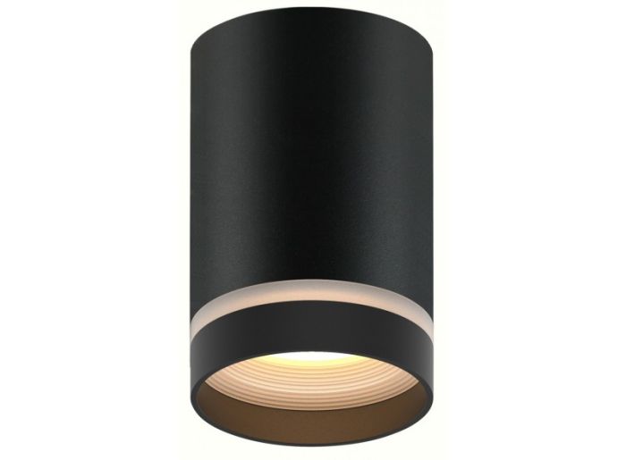 Акцентний світильник GU10, IP20, чорний, Luxel [DLD-06B]