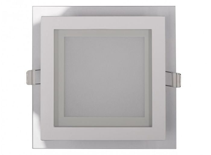 Панель LED скляна 6 Вт, 4000К, IP20, Luxel [DLSG-6N]
