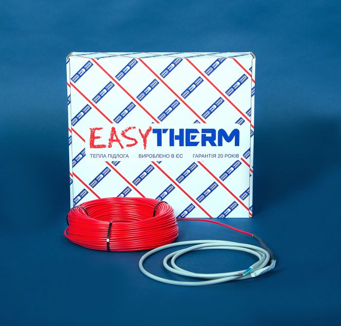 Кабель нагрівальний двожильний 75 м, 1350 Вт, Easytherm