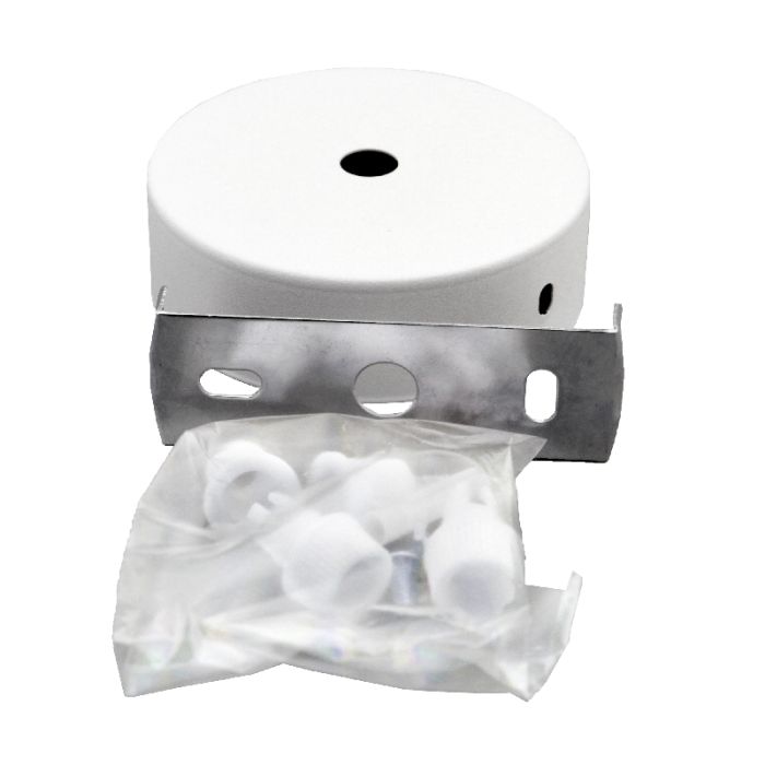 Кріплення стельове для спрямованого світильника, білий, Electro House [EH-BSL-11W]