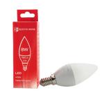 LED лампа С37, 8 Вт, E14, 4100К, Electro House [EH-LMP-1253]