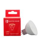 LED лампа MR16, 8 Вт, GU5.3, 4100К, Electro House [EH-LMP-8MR16]