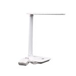 LED світильник настільний з бездротовою зарядкою 10 Вт, 2700К/4100К/6500К, білий, Electro House [EH-LMT-WC1]