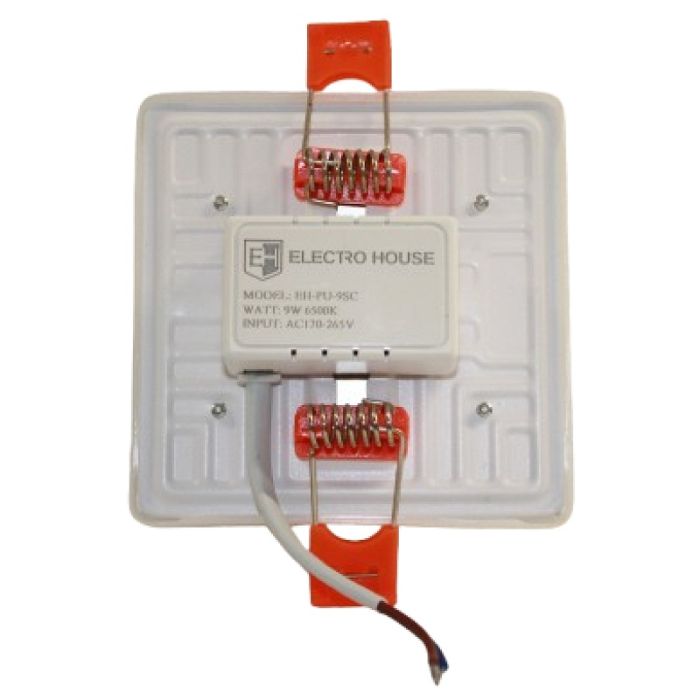 LED панель квадратна 9 Вт, 6500К, Electro House [EH-PU-9SC]