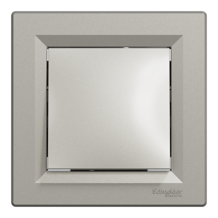 Вимикач, бронза, 1-клавішний, 10 А, Asfora - Schneider Electric [EPH0100169]