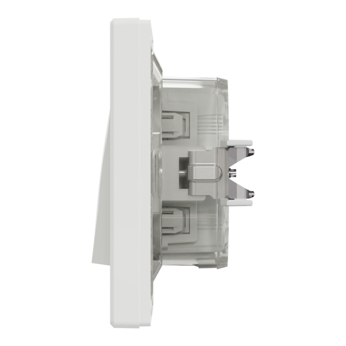 Вимикач, білий, 1-клавішний, 10 А, Asfora - Schneider Electric [EPH0100221]