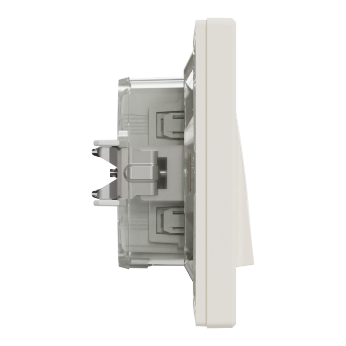 Вимикач, кремовий, 1-клавішний, 10 А, Asfora - Schneider Electric [EPH0100223]