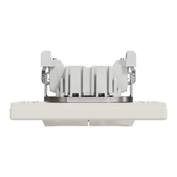 Вимикач, кремовий, 2-клавішний, 10 А, Asfora - Schneider Electric [EPH0300123]