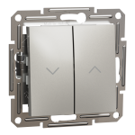 Кнопка 2-клавішна, бронза, 10 А, Asfora - Schneider Electric [EPH1300169]