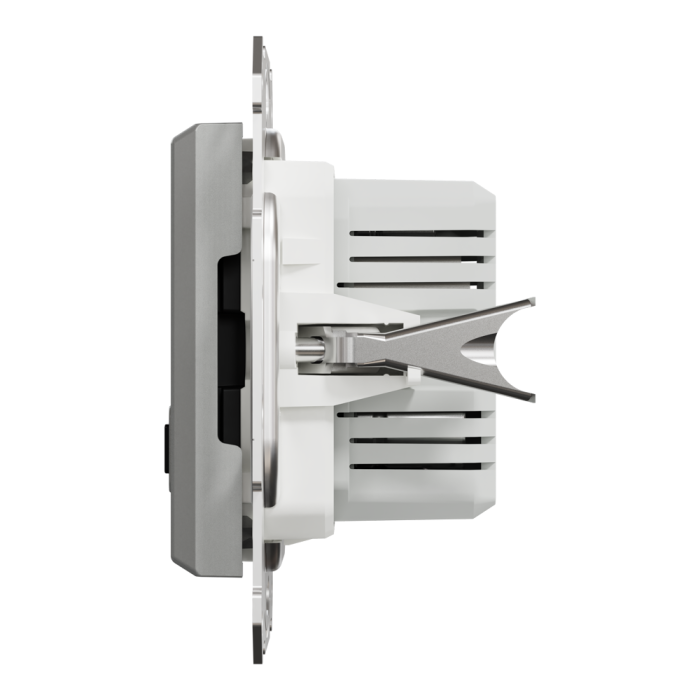 USB розетка, алюмінієва, Asfora - Schneider Electric [EPH2700361]