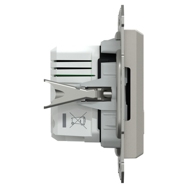 USB розетка, бронза, Asfora - Schneider Electric [EPH2700569]