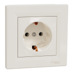 Розетка, кремова, 16 А, Asfora - Schneider Electric [EPH2900123]