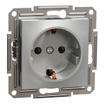 Розетка, алюмінієва, 16 А, Asfora - Schneider Electric [EPH2900161]