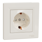 Розетка, кремова, 16 А, Asfora - Schneider Electric [EPH2900223]