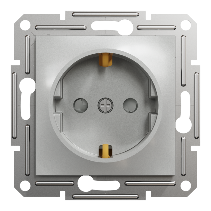 Розетка, алюмінієва, 16 А, Asfora - Schneider Electric [EPH2900261]