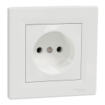 Розетка, біла, 16 А, Asfora - Schneider Electric [EPH3000121]