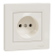Розетка, кремова, 16 А, Asfora - Schneider Electric [EPH3000123]