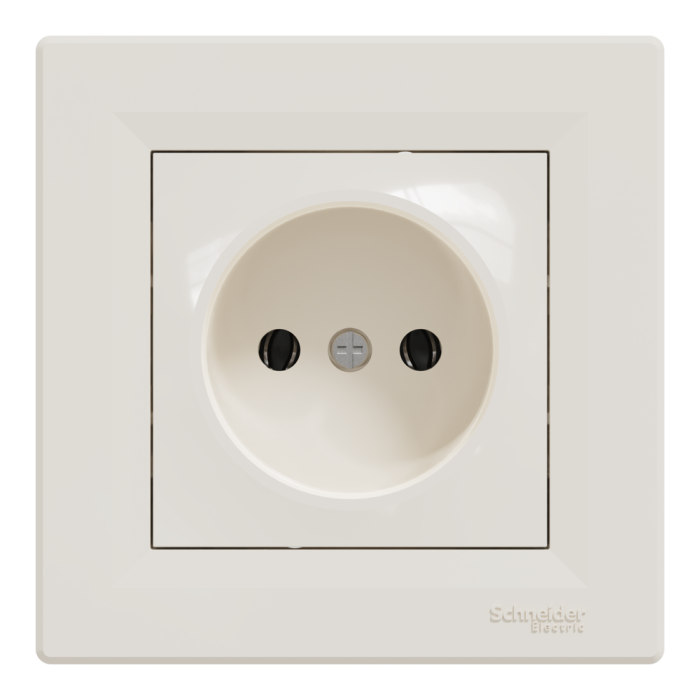 Розетка, кремова, 16 А, Asfora - Schneider Electric [EPH3000123]