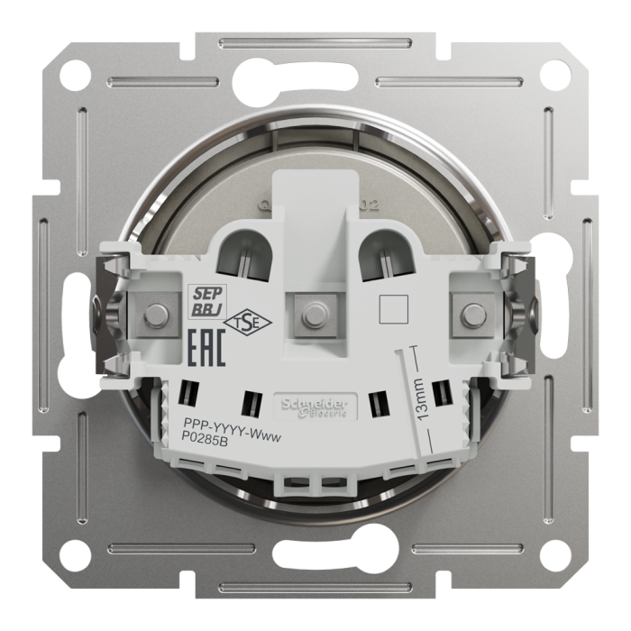 Розетка, бронза, 16 А, Asfora - Schneider Electric [EPH3000169]