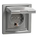 Розетка, алюмінієва, 16 А, Asfora - Schneider Electric [EPH3100361]