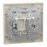 Мультимедійна розетка, кремова, Asfora - Schneider Electric [EPH5000123]
