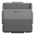 Картковий вимикач, чорний, 10 А, Asfora - Schneider Electric [EPH6200171]