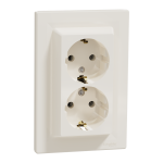 Розетка, кремова, 16 А, Asfora - Schneider Electric [EPH9900123]