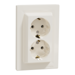 Розетка, кремова, 16 А, Asfora - Schneider Electric [EPH9900123]