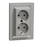 Розетка, алюмінієва, 16 А, Asfora - Schneider Electric [EPH9900161]