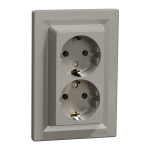 Розетка, бронза, 16 А, Asfora - Schneider Electric [EPH9900169]
