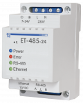 Перетворювач інтерфейсів ЕT-485 (24В), Новатек-Електро