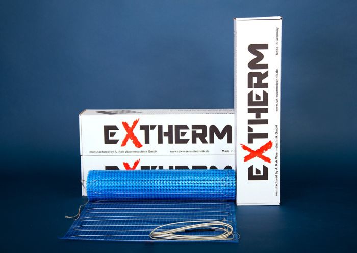 Нагрівальний мат одножильний 3 м.кв., 600 Вт, Extherm