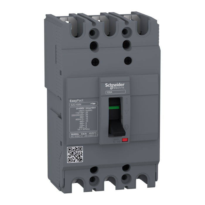 Автоматичний вимикач, 63 А, easypact - Schneider Electric [EZC100N3063]