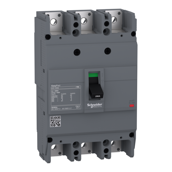 Автоматичний вимикач, 160 А, easypact - Schneider Electric [EZC250N3160]