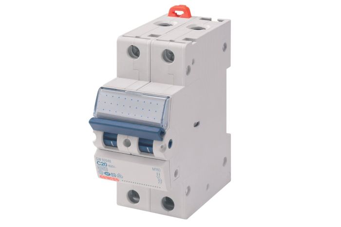 Автоматичний вимикач 2P хар-ка C 10А 6KA, Gewiss [GW92046]